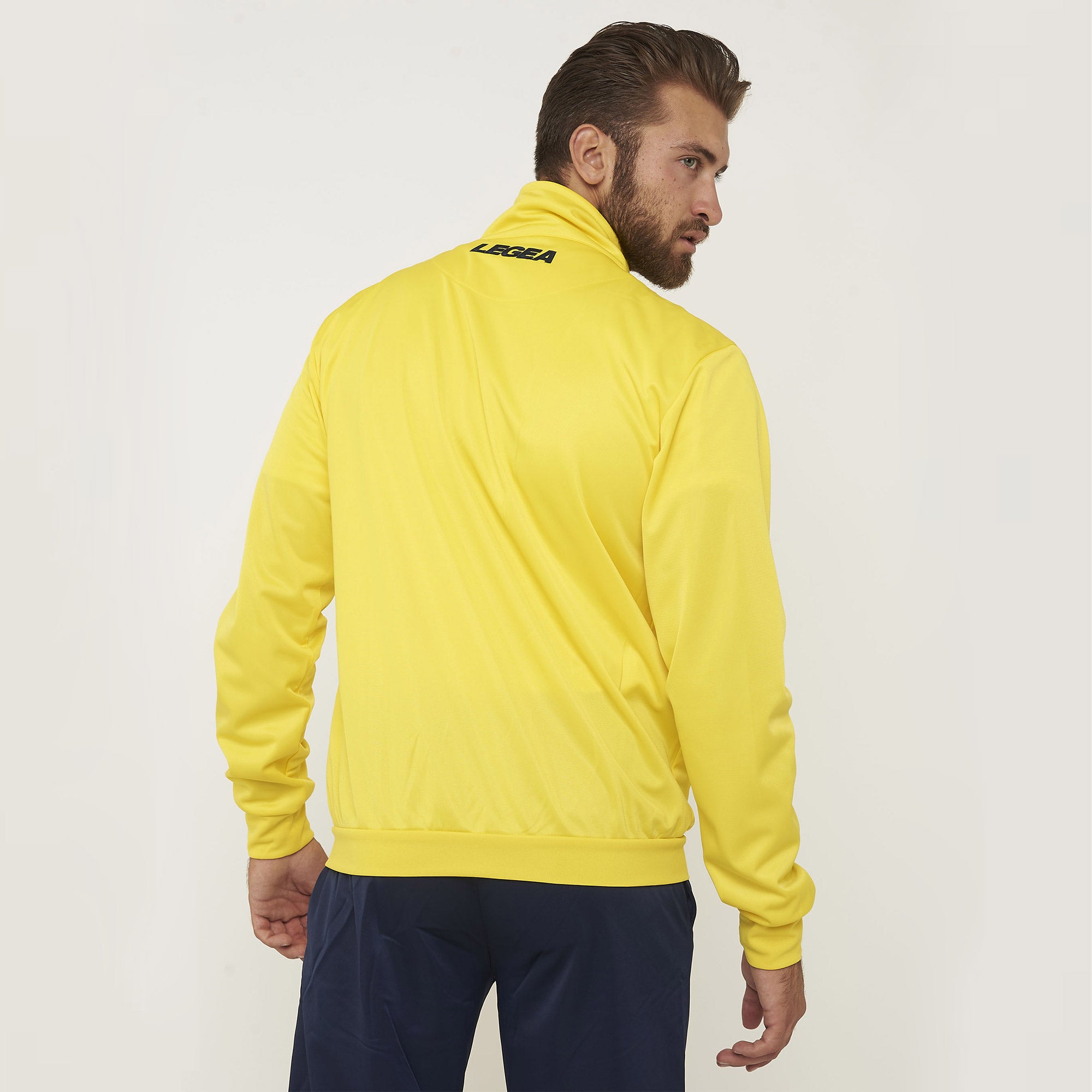 legea-cuba-giacca-sportiva-con-zip-gialla-l image 2