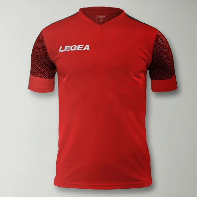 legea-praga-maglia-da-calcio-manica-corta-rosso-xs-taglie-piccole image 1