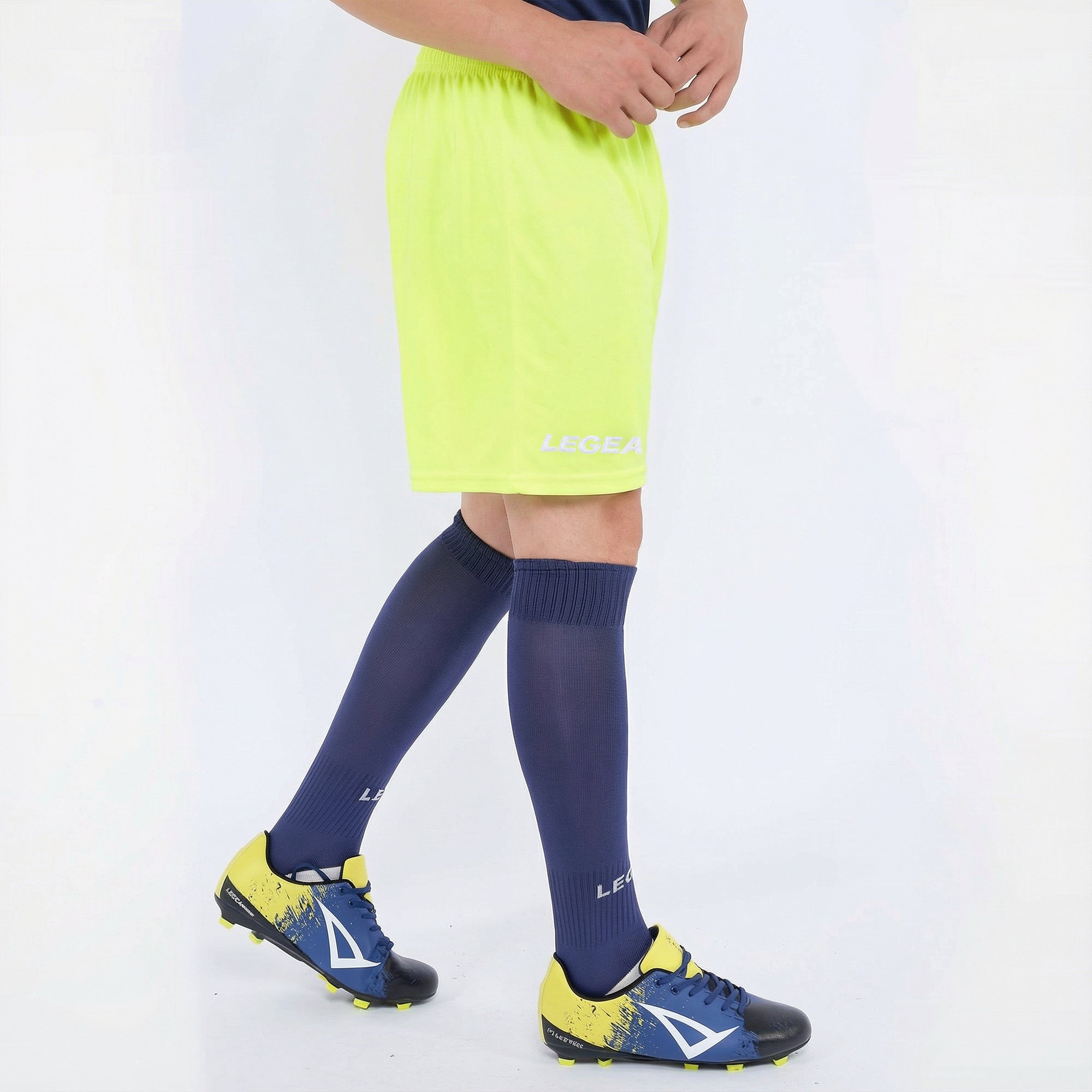legea-taipei-pantaloncini-in-poliestere-giallo-fluo-l image 4
