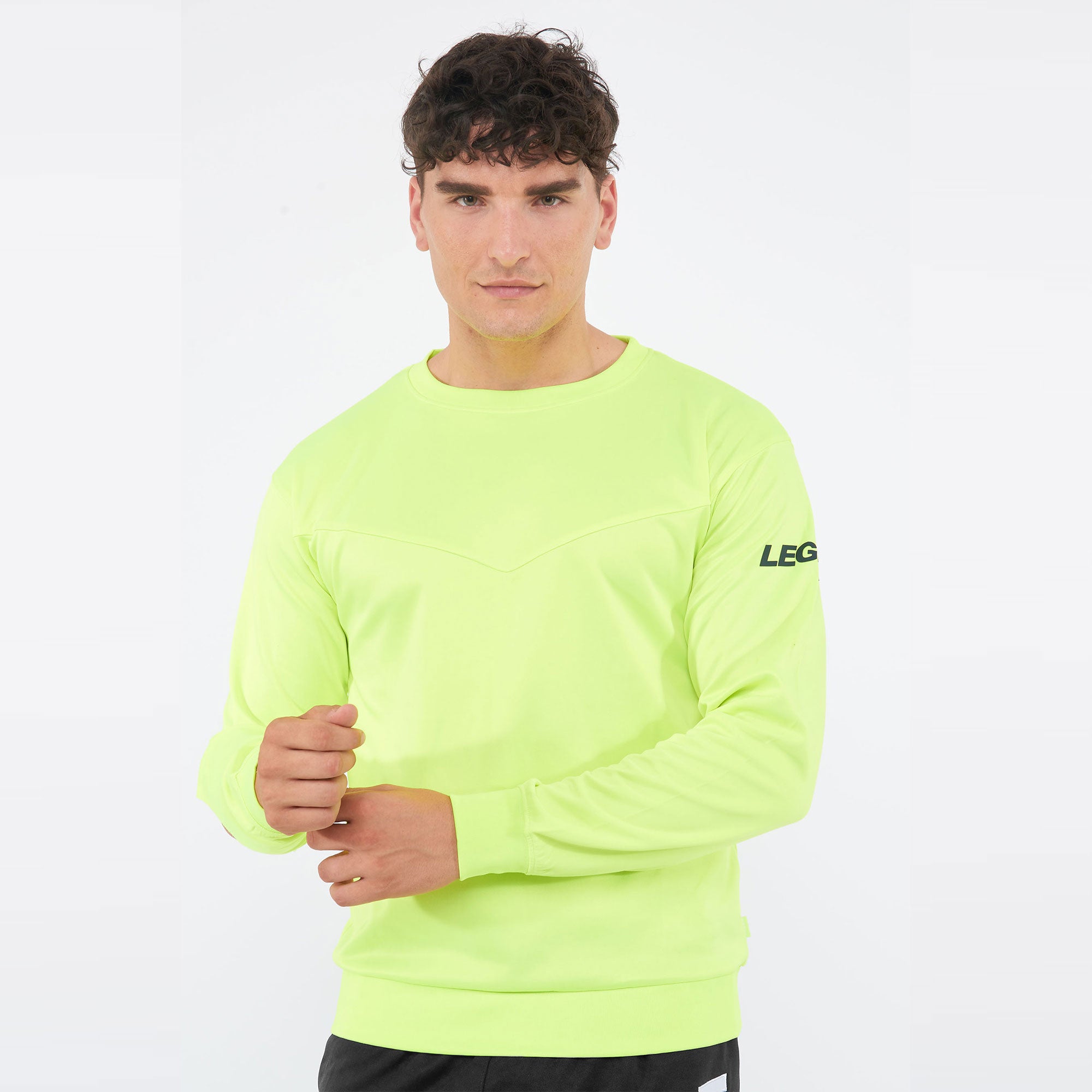 legea-giacca-tajima-running-outdoor-giallo-fluo-l image 1