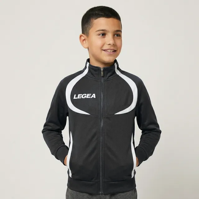 legea-singapore-giacca-con-zip-bambino-nero-xs image 1