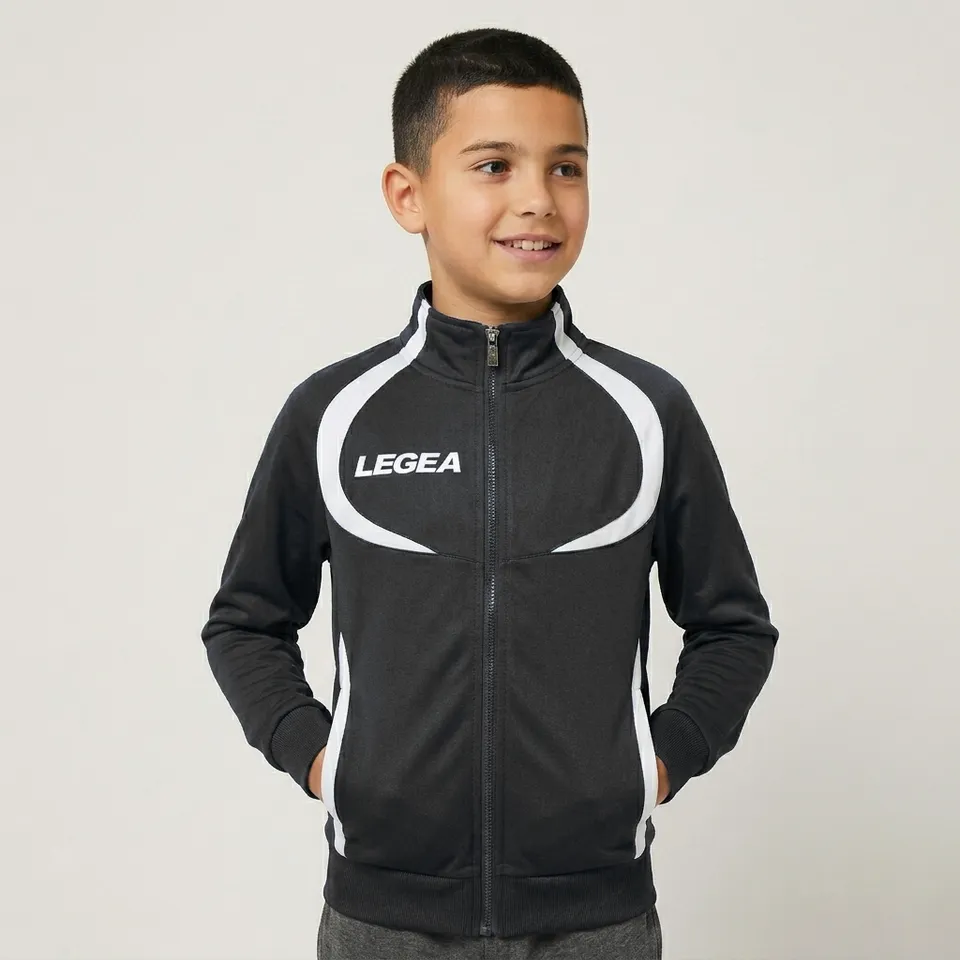 legea-singapore-giacca-zip-poliestere-nero-3xs-taglie-piccole image 1