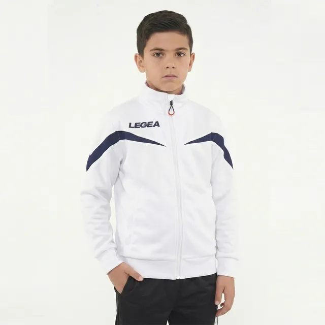 legea-salvador-giacca-sportiva-con-zip-bambini-bianco-blu-xs image 1