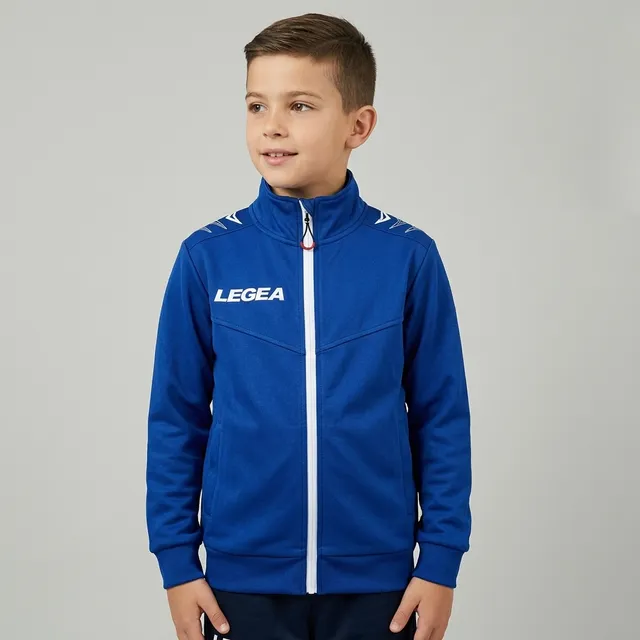legea-alabama-giacca-full-zip-running-azzurro-3xs image 1