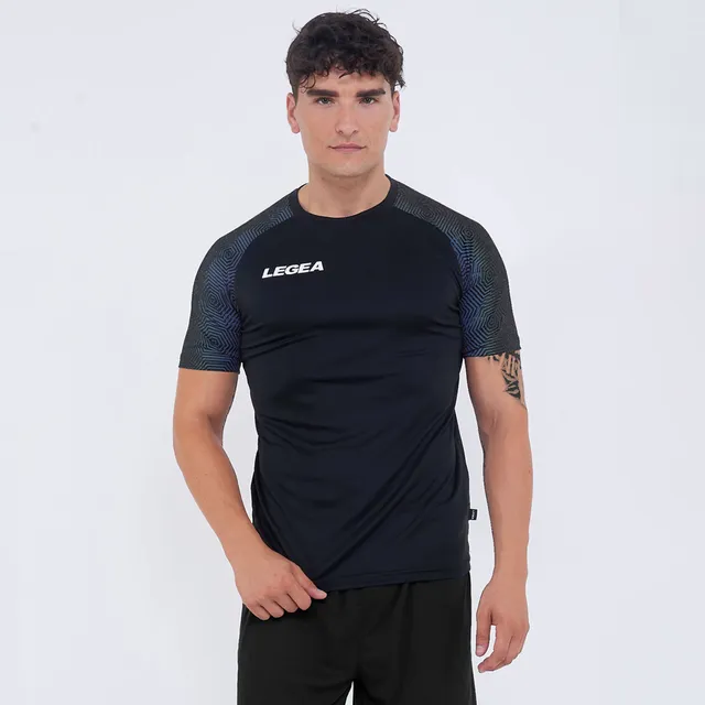 legea-giacarta-maglia-running-manica-corta-nero-m image 1