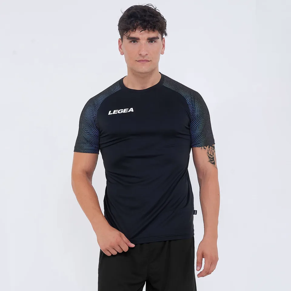 legea-giacarta-maglia-running-manica-corta-nero-m image 1