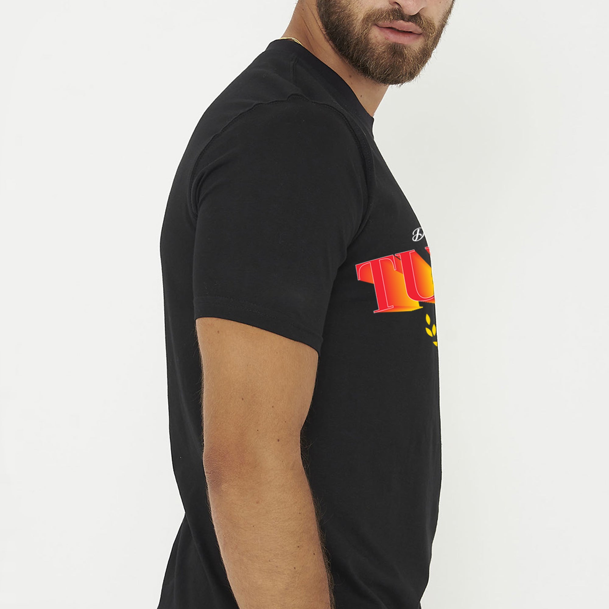 legea-turbo-t-shirt-in-cotone-nero-rosso-l image 3