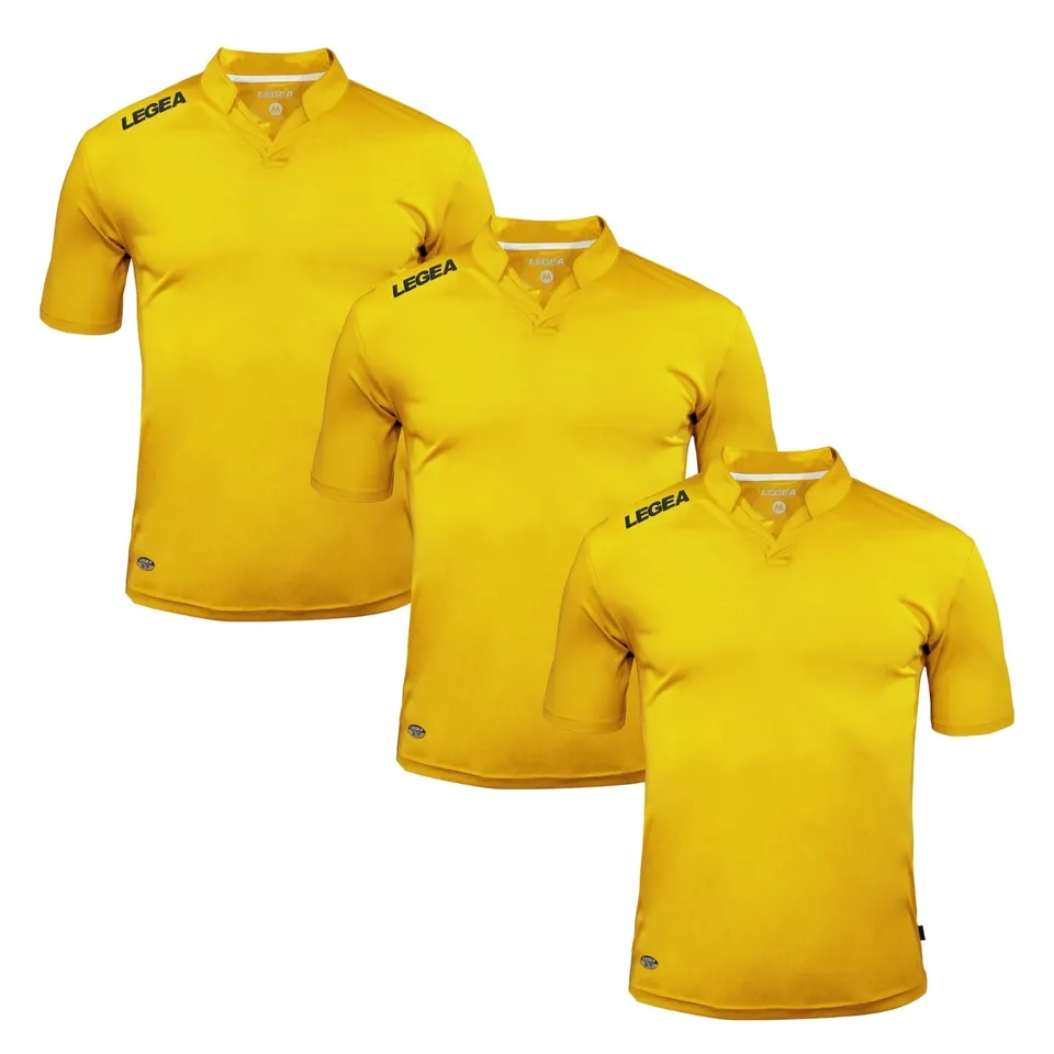 legea-ajaccio-maglie-da-calcio-3-pezzi-giallo-s image 1