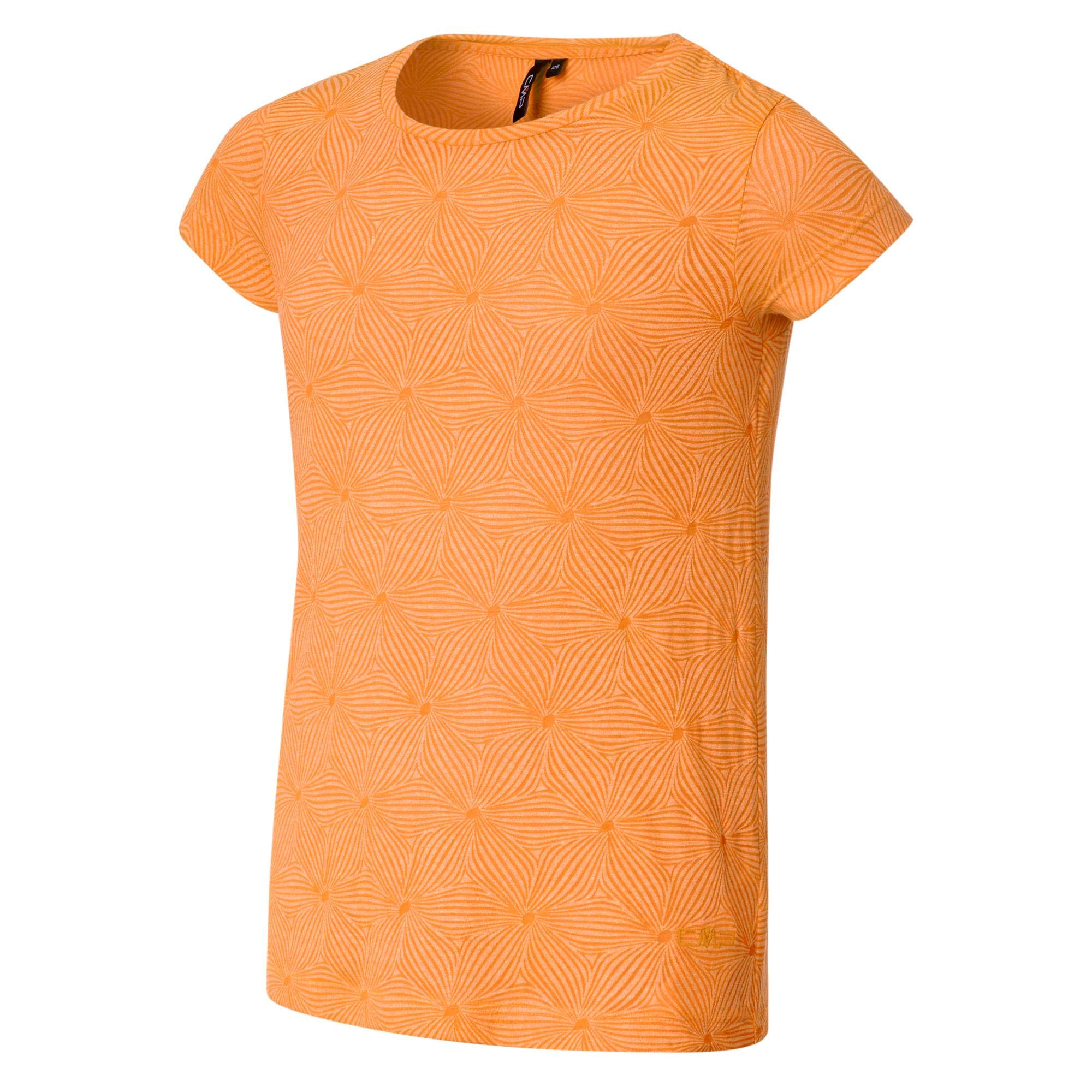 cmp-rahmsy-t-shirt-bambina-in-cotone-con-stampa-floreale image 4