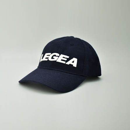 legea-plata-cappellino-in-cotone-con-visiera-blu image 1