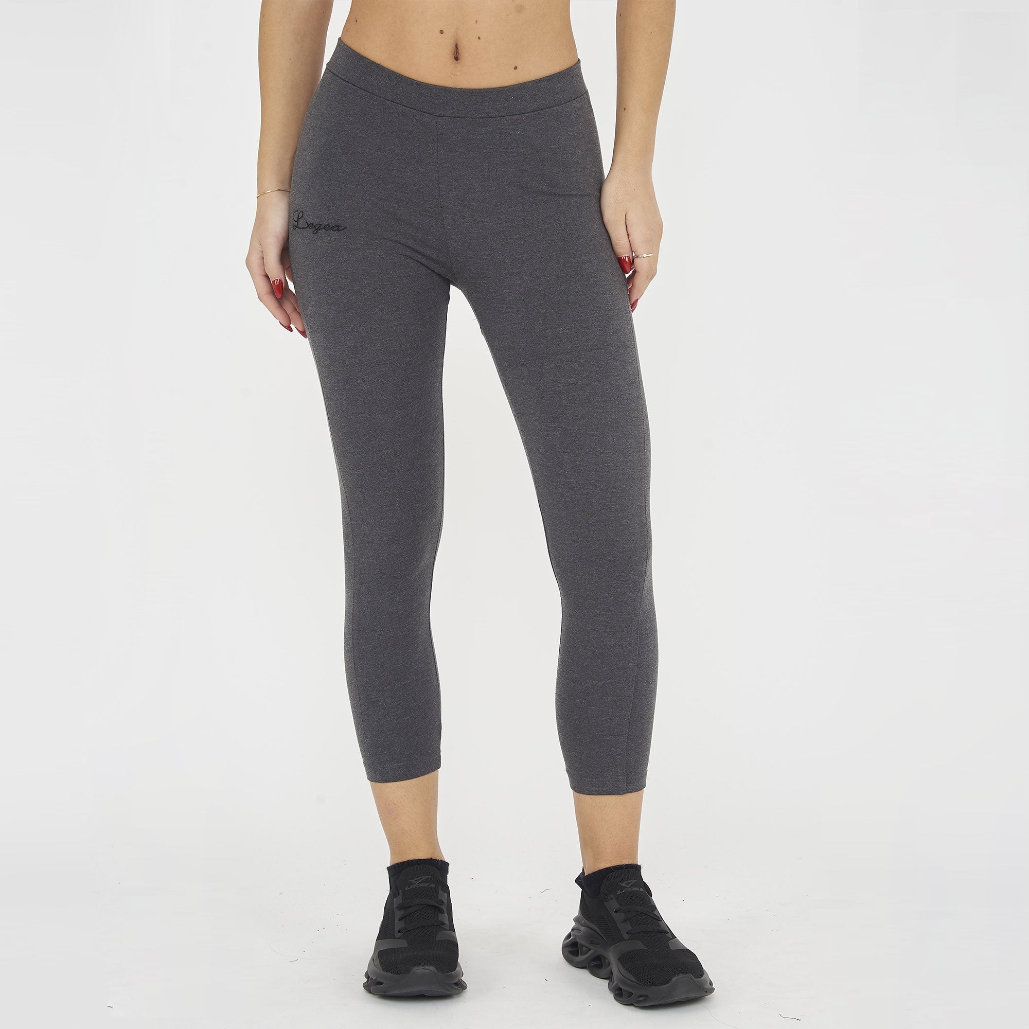 legea-dely-leggings-capri-in-cotone-da-allenamento-grigio-melange-m image 1