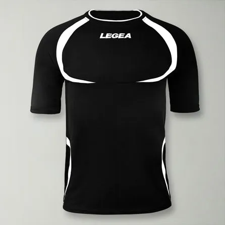 legea-taipei-maglia-allenamento-microforata-nero-bianco-3xs image 1