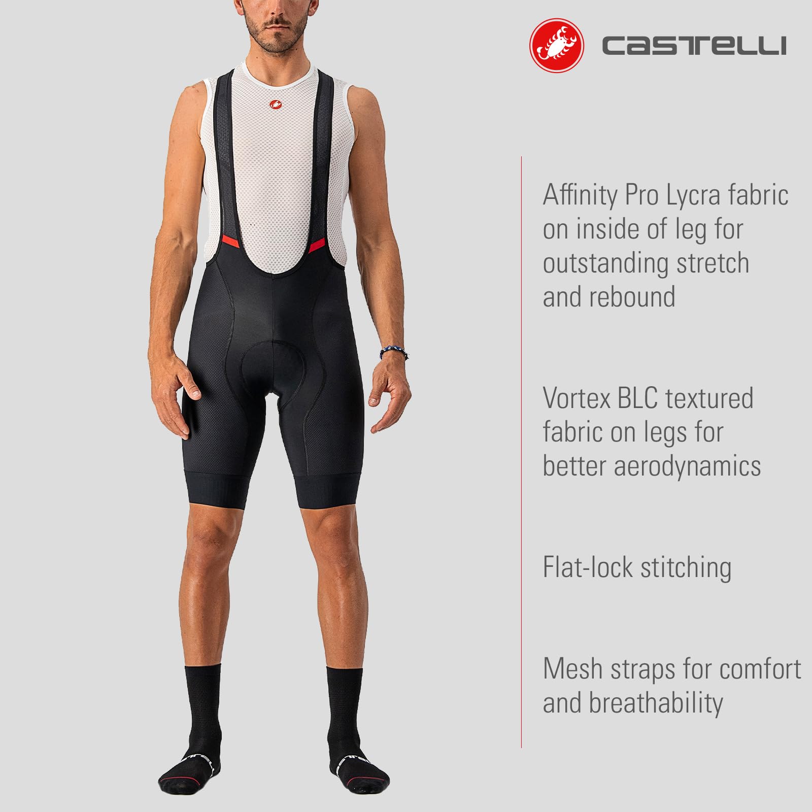 castelli-competizione-bib-pantaloncini-bici-uomo-con-bretelle image 4