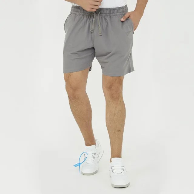 legea-pantaloncini-in-french-terry-f7-grigio-scuro-3xl image 1