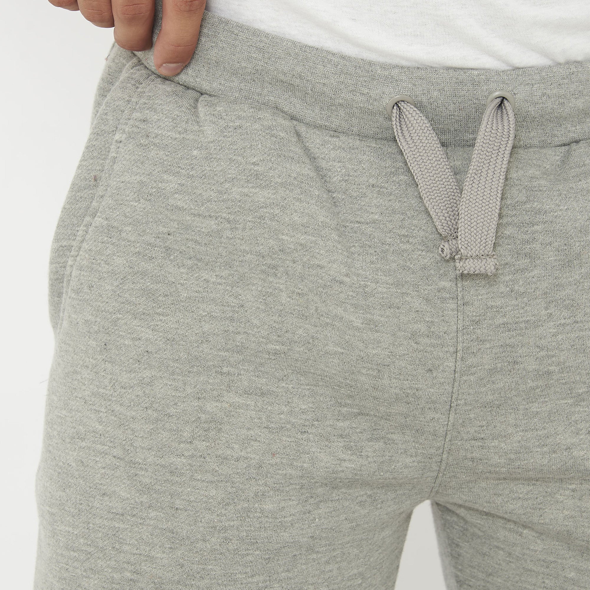 legea-sofia-pantaloni-sportivi-felpati-con-tasche-grigio-melange-l image 3