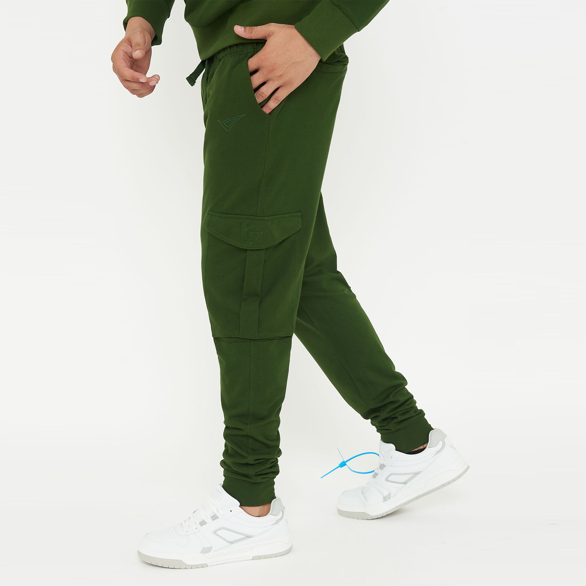 legea-f-cargo-pantaloni-sportivi-verde-militare-s image 2