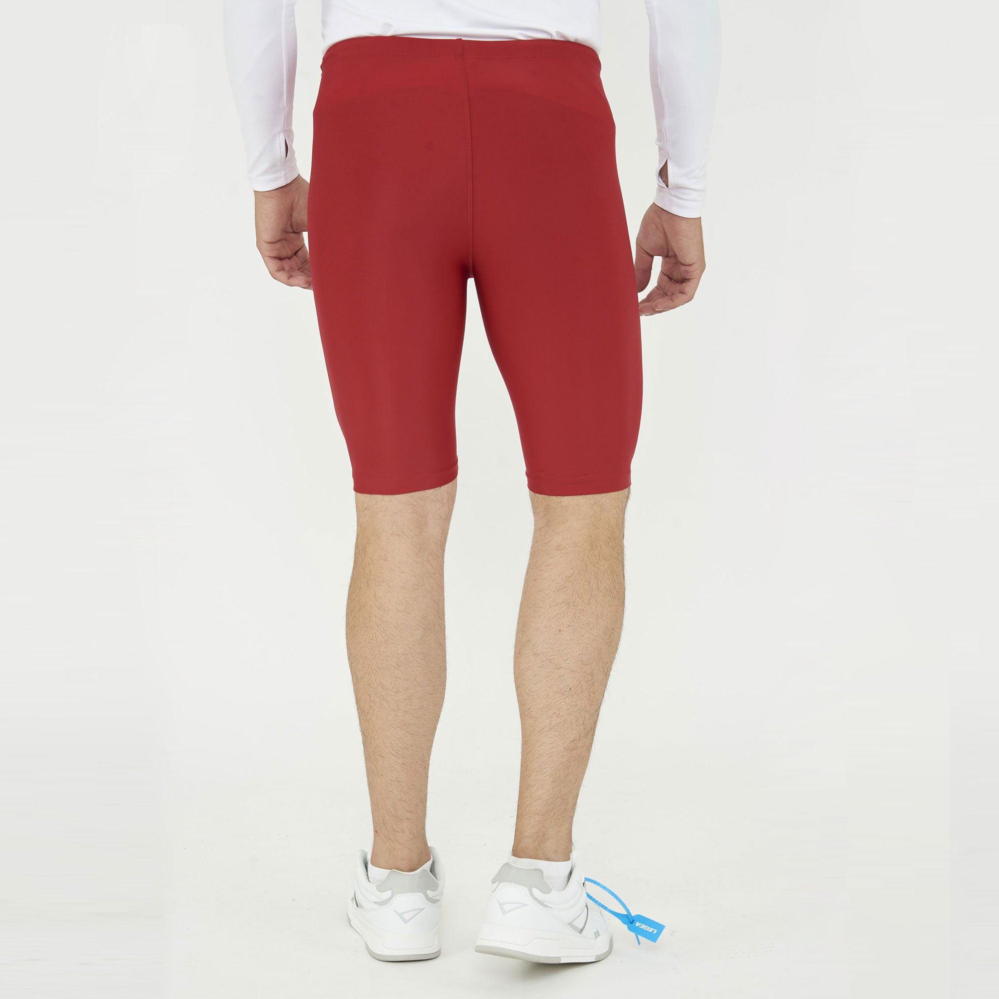 legea-corsa-pantaloncini-termici-da-allenamento-granata-s image 2