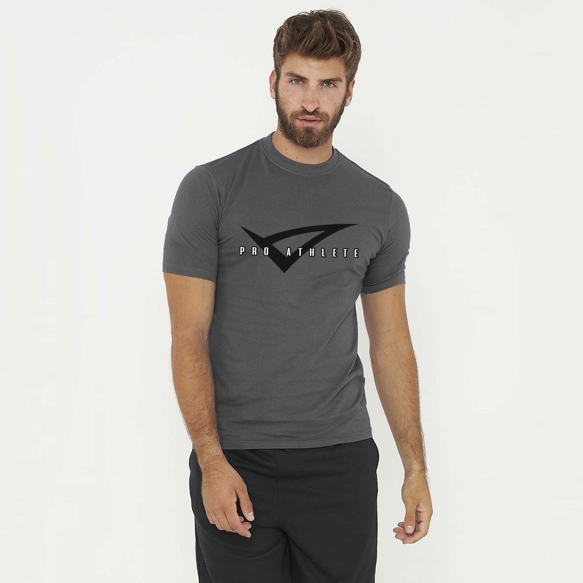 legea-athlete-t-shirt-in-cotone-piombo-l image 1