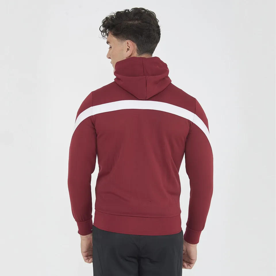 legea-giacca-sportiva-con-cappuccio-turchia-granata-bianco-l image 1