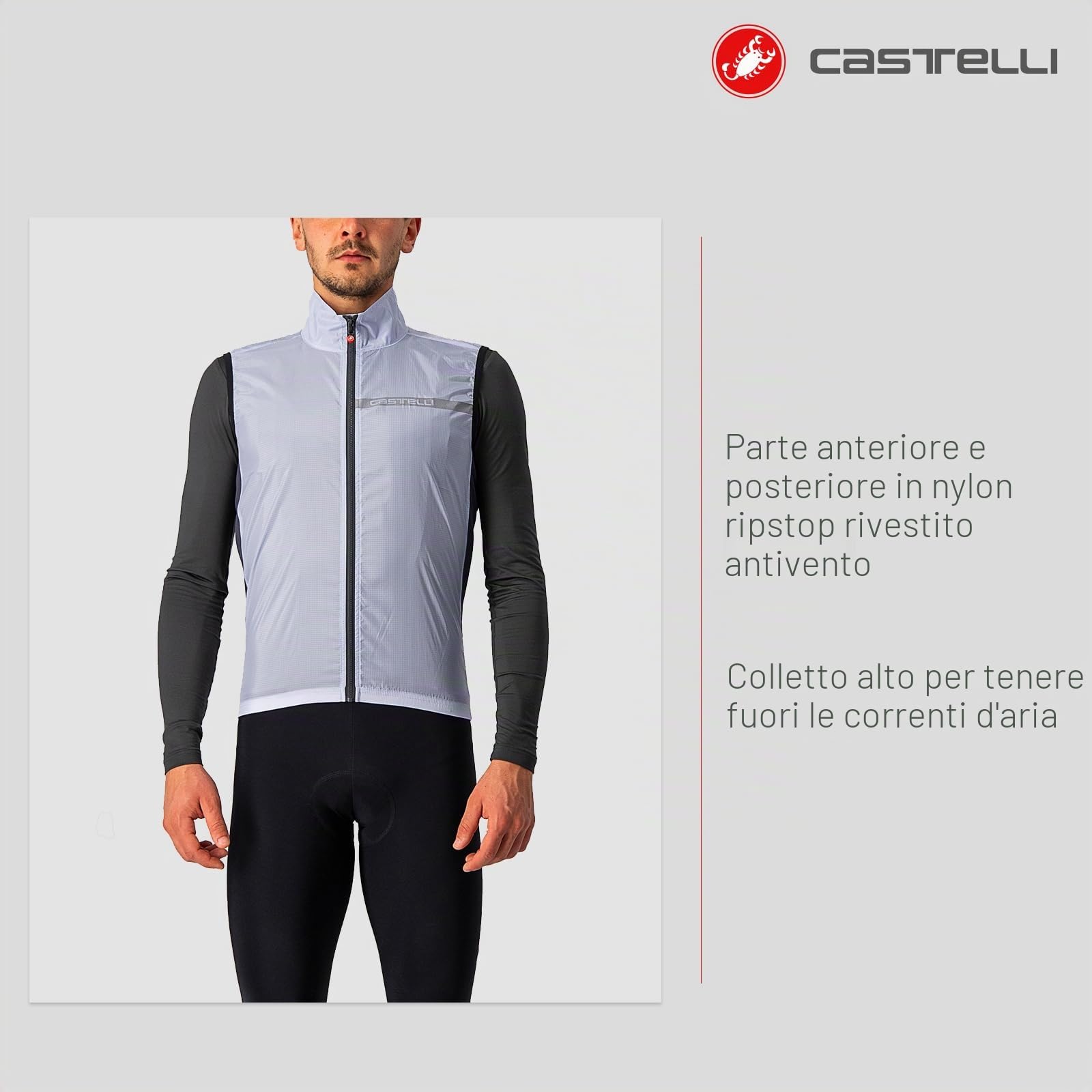 castelli-squadra-stretch-vest-gilet-sportivo-uomo image 4