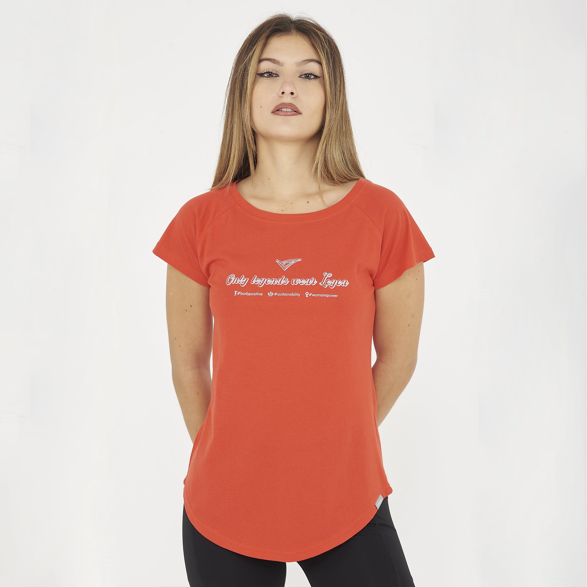 legea-cillene-t-shirt-in-cotone-corallo-m image 1