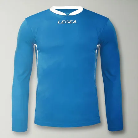 legea-dusseldorf-maglia-calcio-maniche-lunghe-celeste-bianco-3xs image 1