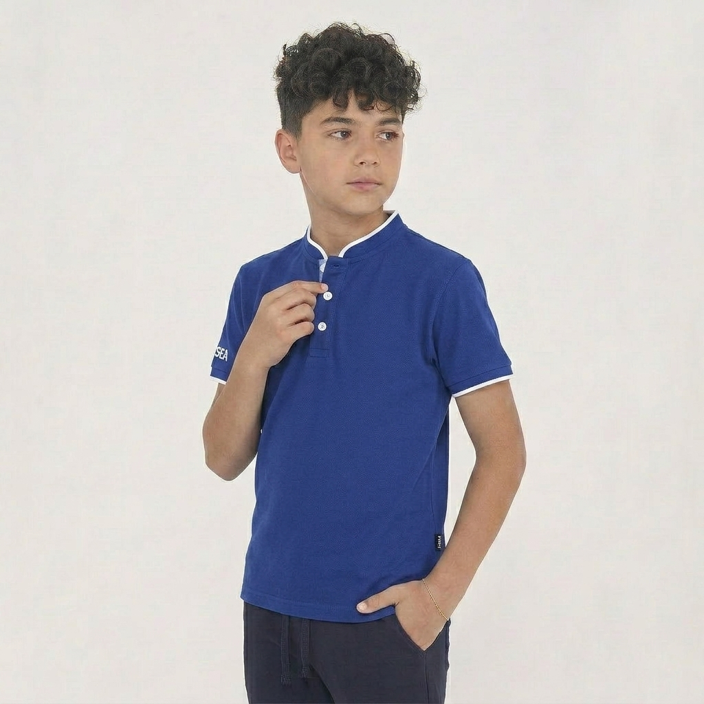 legea-dacca-polo-maniche-corte-cotone-azzurro-xs image 1