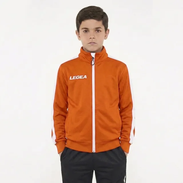 legea-giacca-california-junior-con-cappuccio-antivento-arancio-3xs image 1