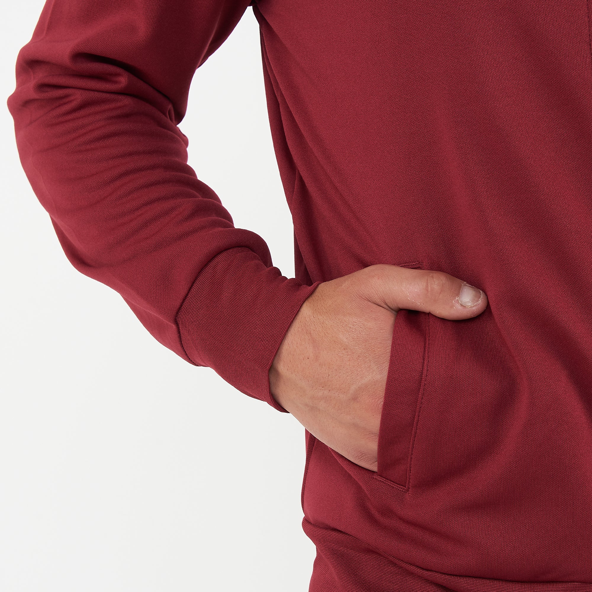 legea-giacca-sportiva-sender-con-zip-granata-nero-s image 4