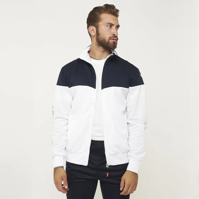 legea-giacca-bicolor-full-zip-ontario-senior-bianco-blu-l image 1