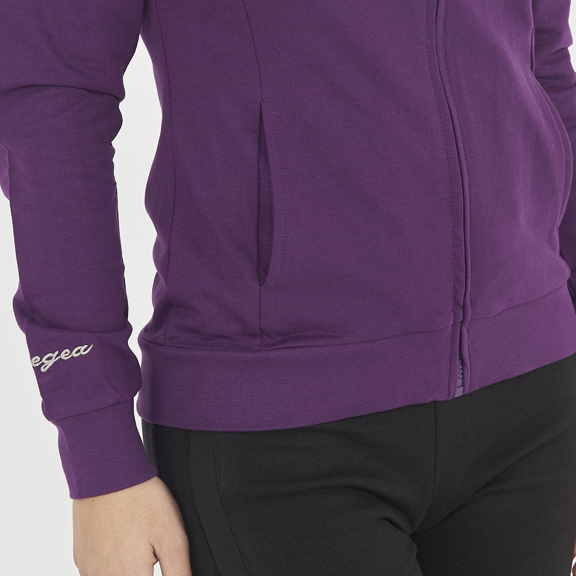 legea-giacca-felpa-ridaka-con-zip-e-cappuccio-viola-s image 4