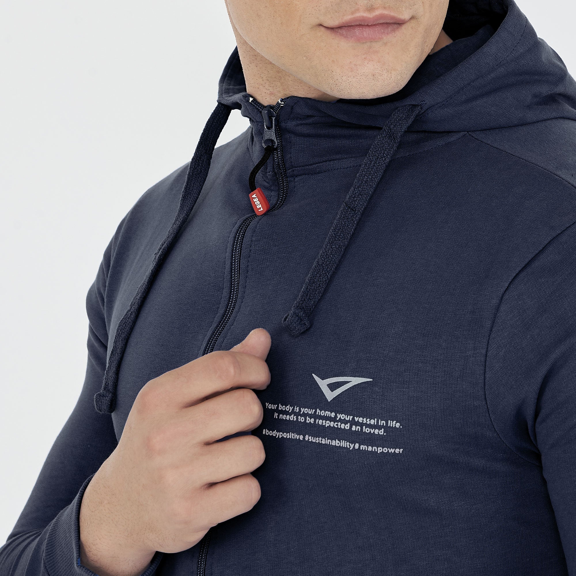 legea-raya-felpa-leggera-con-zip-e-cappuccio-blu-xl image 5