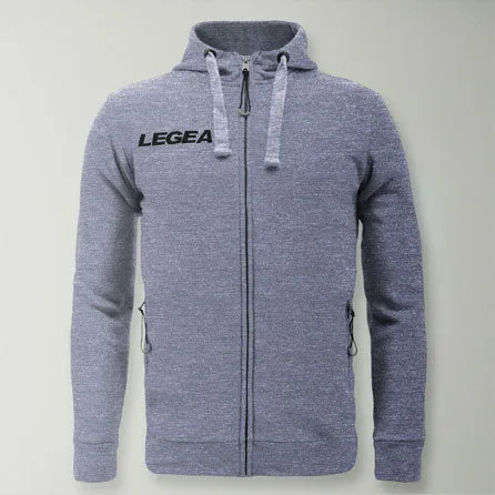 legea-felpa-con-zip-e-cappuccio-sarajevo-junior-grigio-melange-xs image 1
