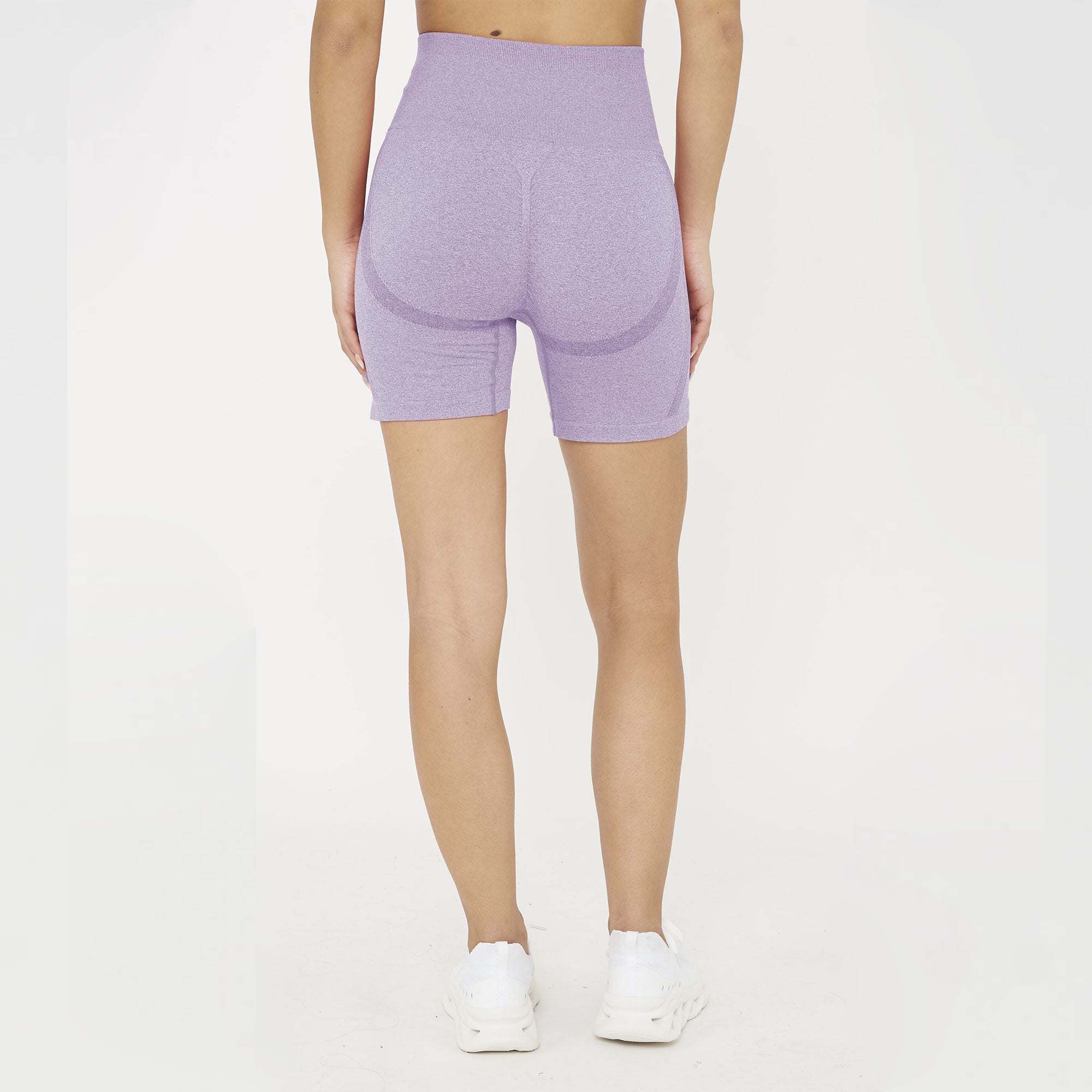 legea-jules-short-aderente-allenamento-donna-push-up-lilla-s image 2