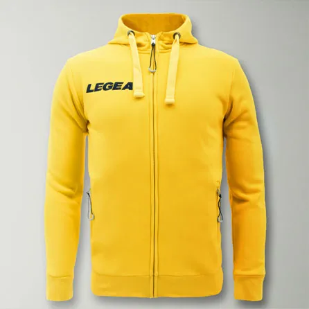 legea-sarajevo-junior-felpa-zip-con-cappuccio-giallo-xs image 1