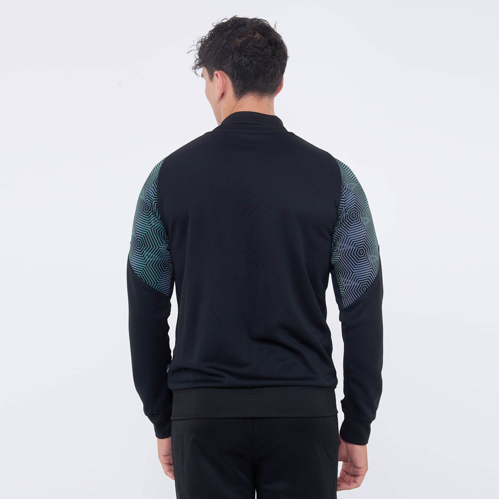 legea-giacca-con-zip-manila-nero-verde-tiffany-s image 6