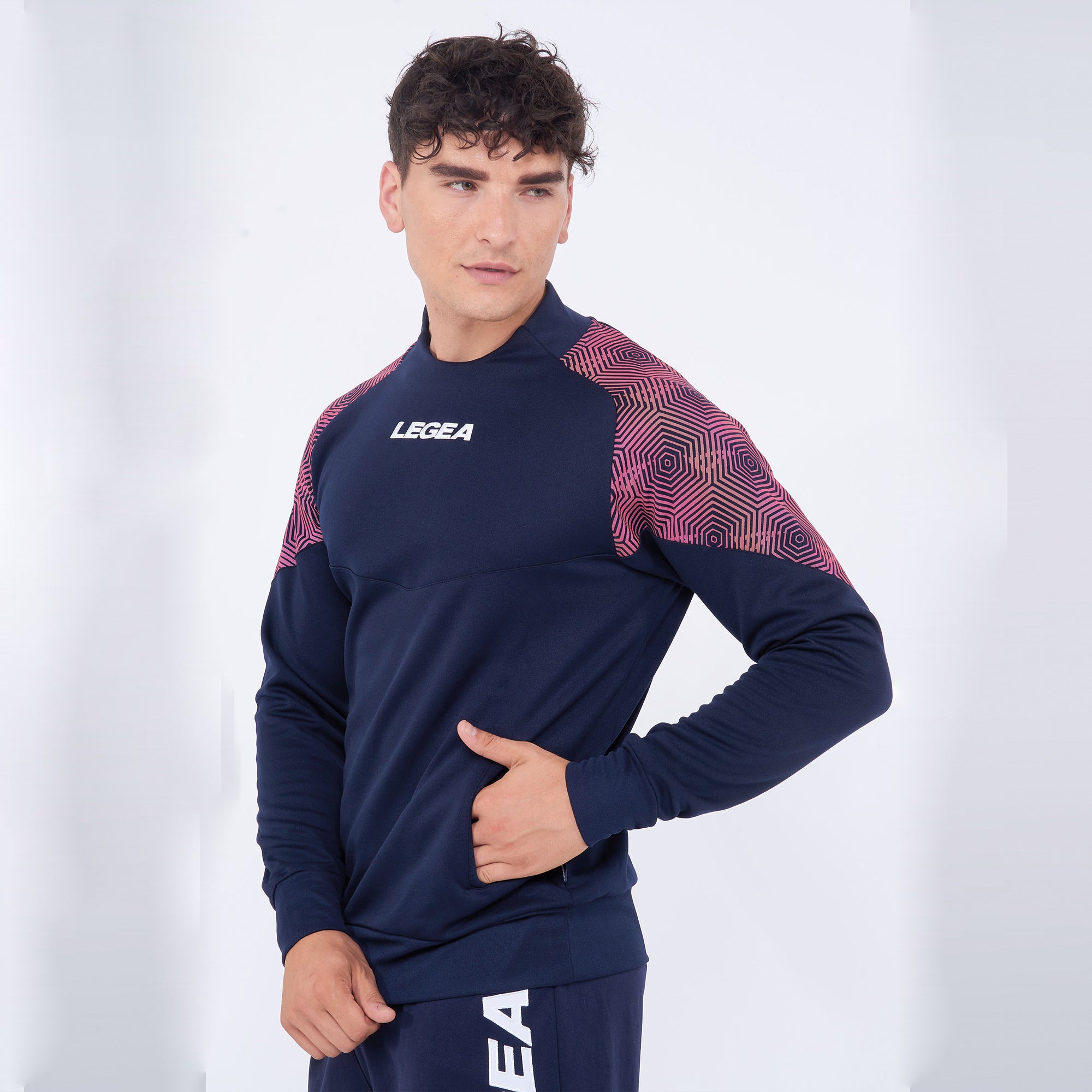 legea-petra-giacca-con-zip-donna-blu-pesca-neon-2xl image 3