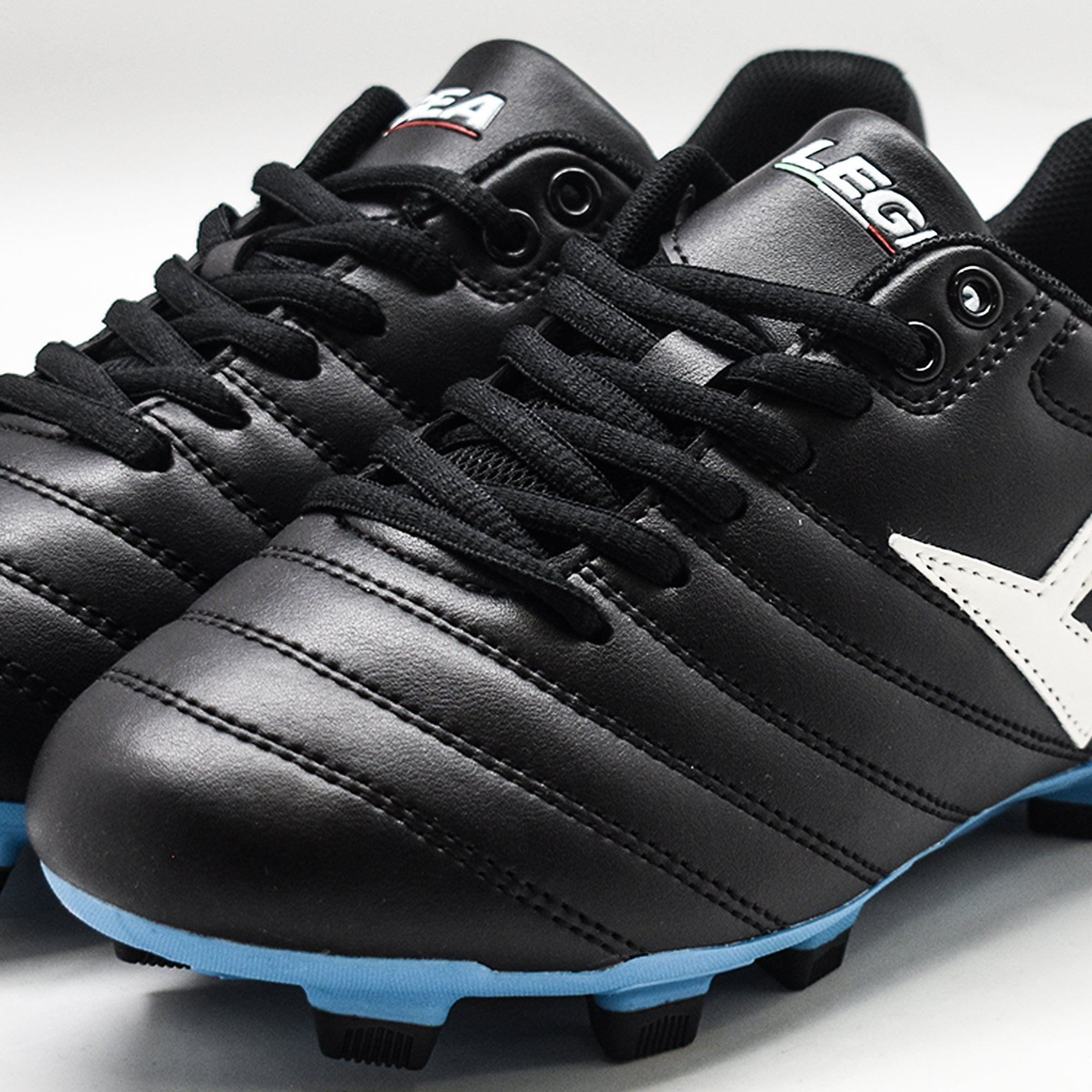 legea-doko-scarpa-da-calcio-nero-azzurro-46 image 6