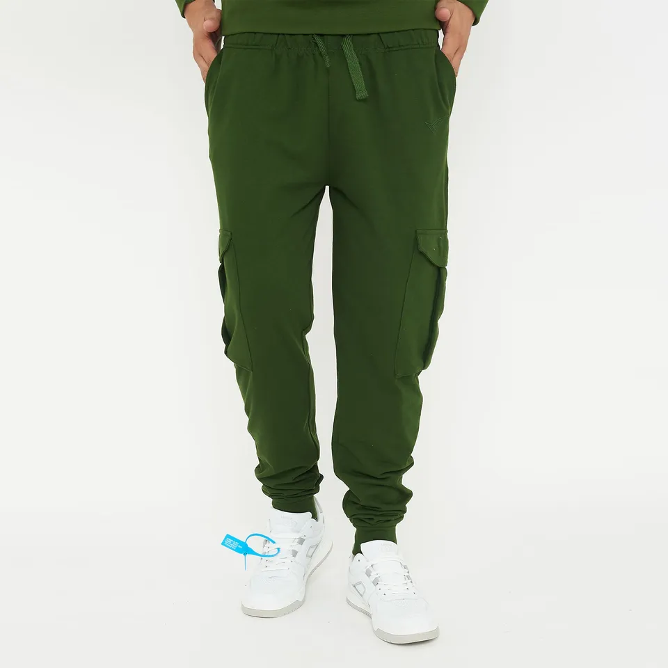 legea-f-cargo-pantaloni-sportivi-verde-militare-s image 1
