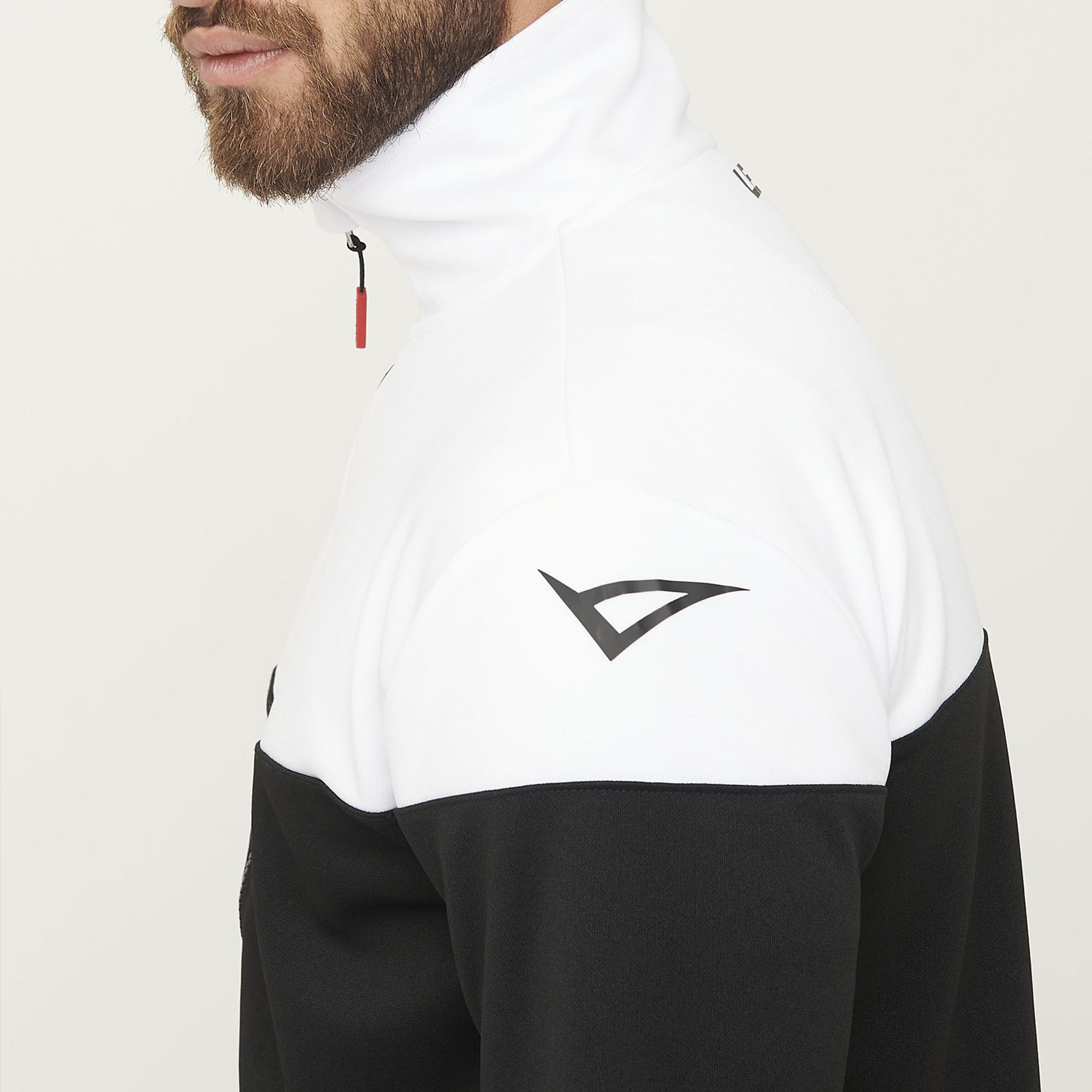 legea-ontario-senior-giacca-bicolor-full-zip-nero-bianco-2xl image 4