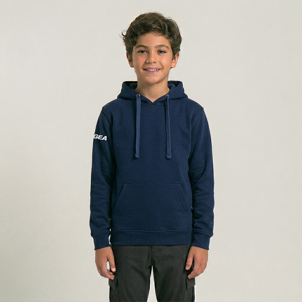 legea-spalato-junior-felpa-con-cappuccio-bambino-blu-xs image 1
