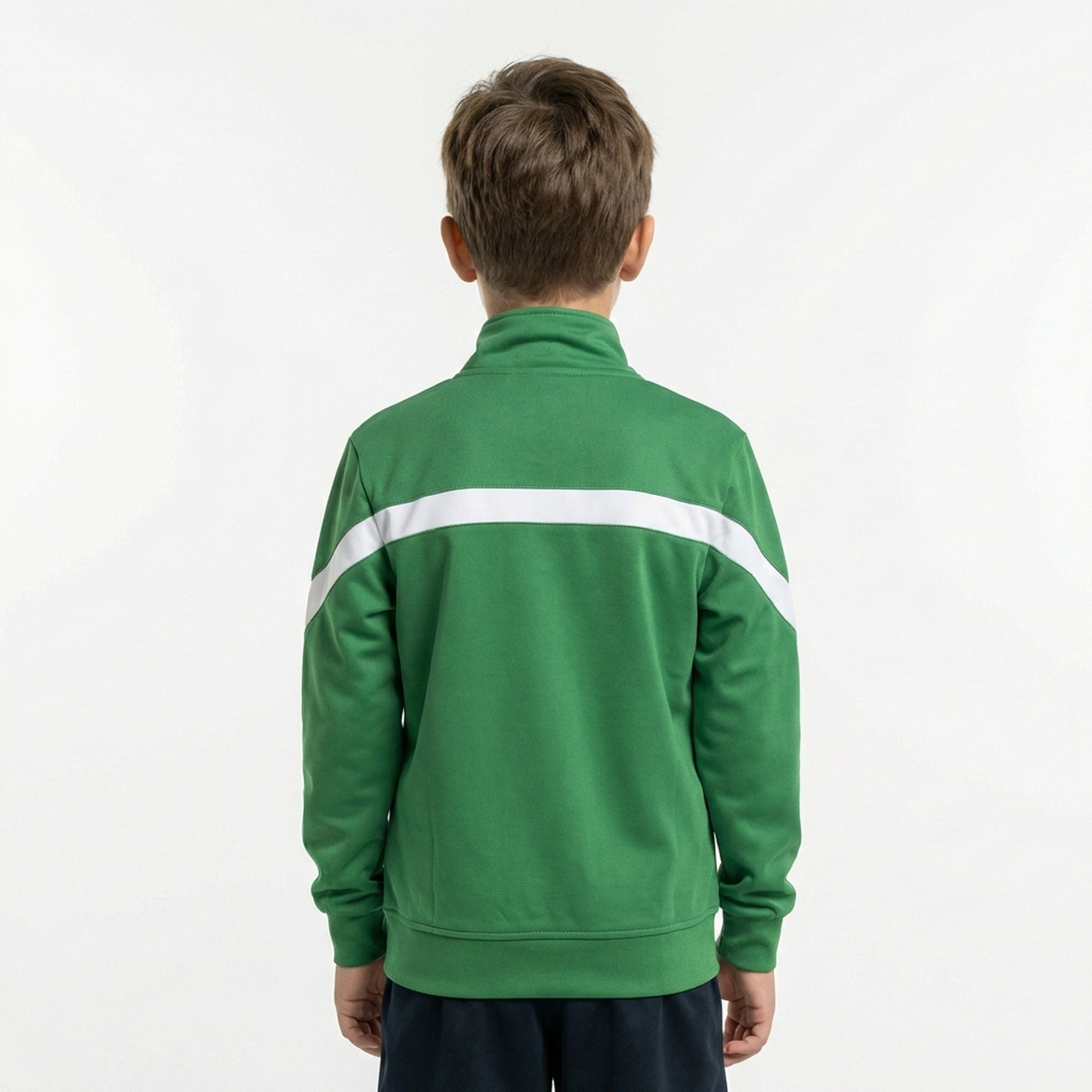 legea-mosca-giacca-sportiva-con-zip-verde-xs image 2