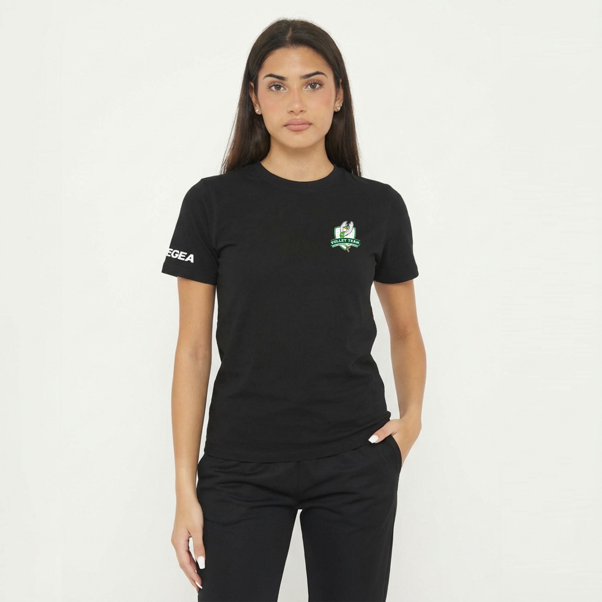 legea-aria-t-shirt-cotone-nera-volley-team-san-giacomo image 1