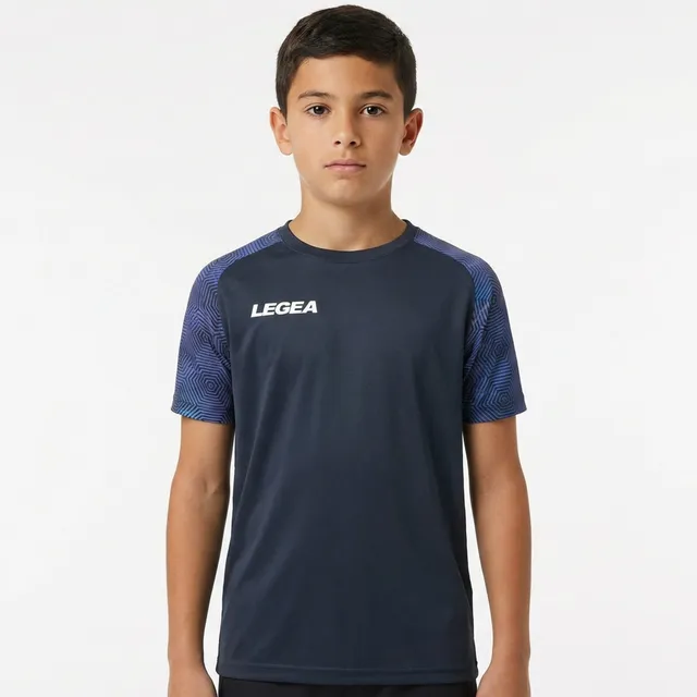 legea-giacarta-maglia-running-taglie-piccole-grigio-scuro-turchese-3xs image 1
