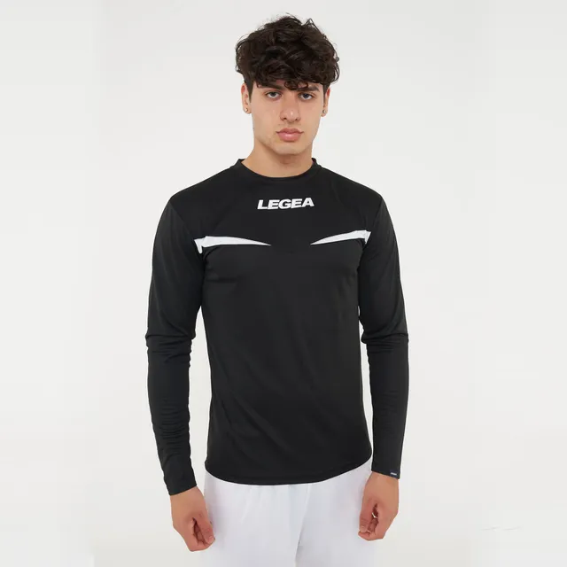 legea-vienna-maglia-calcio-maniche-lunghe-nero-bianco-2xl image 1