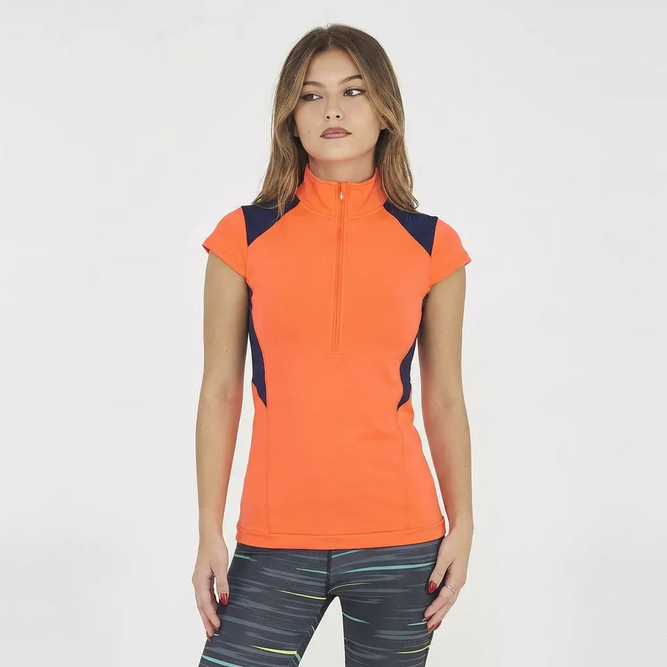 legea-act-loop-t-shirt-running-jersey-arancio-fluo-l image 1