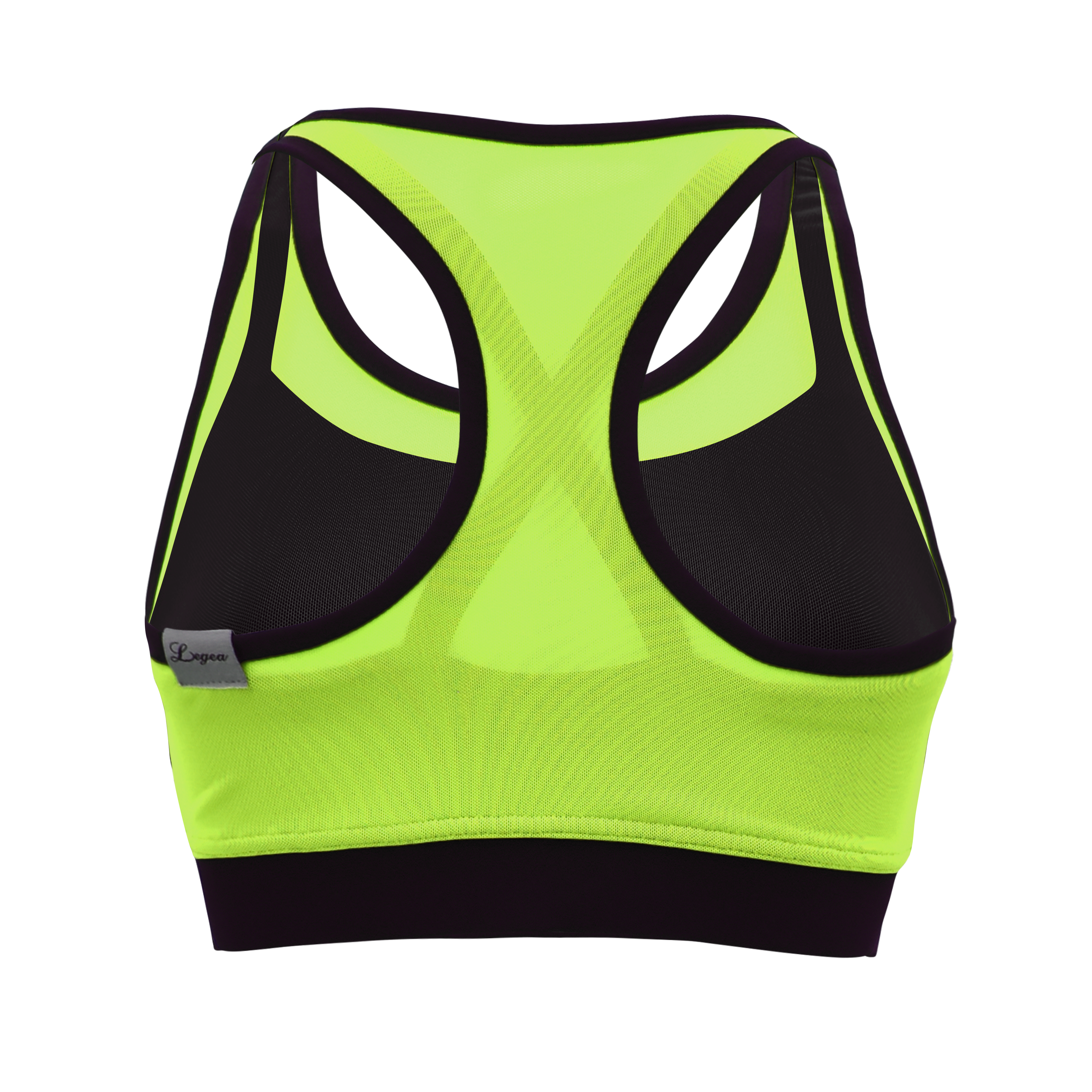 legea-becry-top-fitness-doppio-donna-giallo-fluo-m image 2