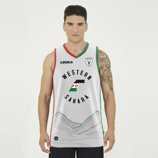 legea-saharaui-canotta-basket-senza-maniche-bianco image 1