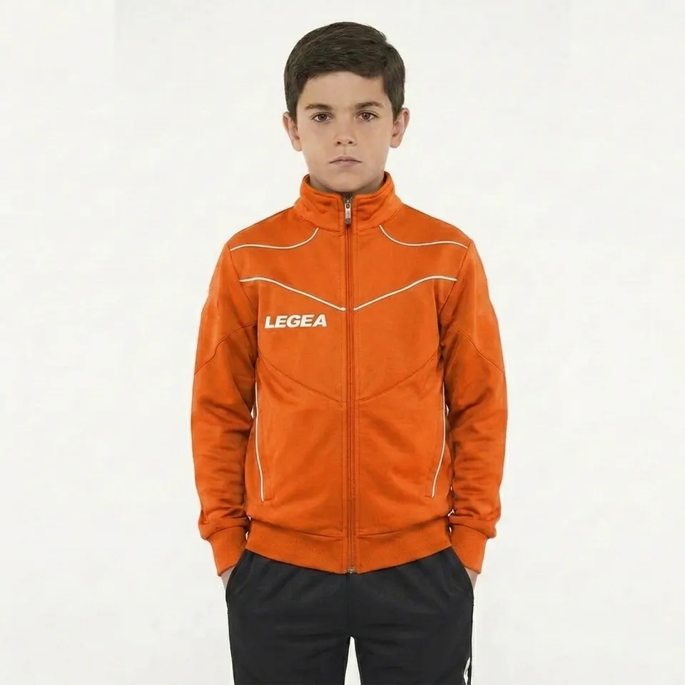 legea-giacca-texas-junior-con-zip-arancio-xs image 1