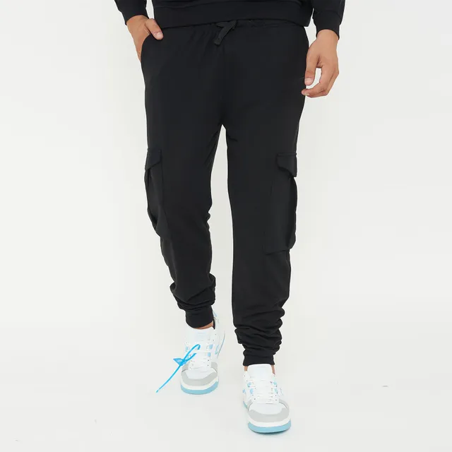 legea-f-cargo-pantaloni-sportivi-in-cotone-nero-xl image 1